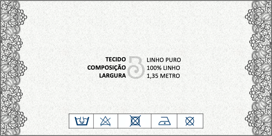 LINHO PURO CAMBRAIA AZUL MARINHO